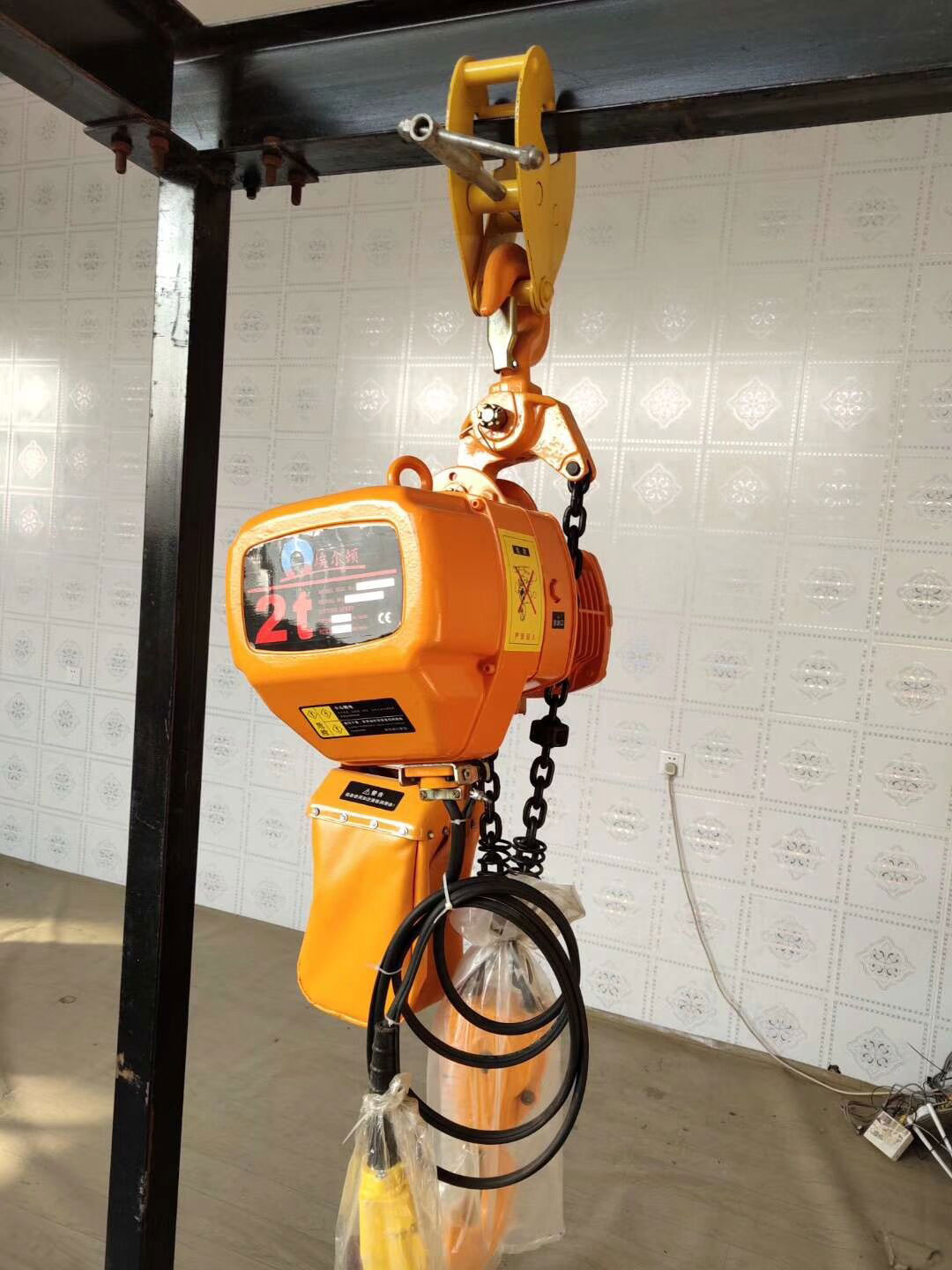 環(huán)鏈電動葫蘆掛鉤式2t